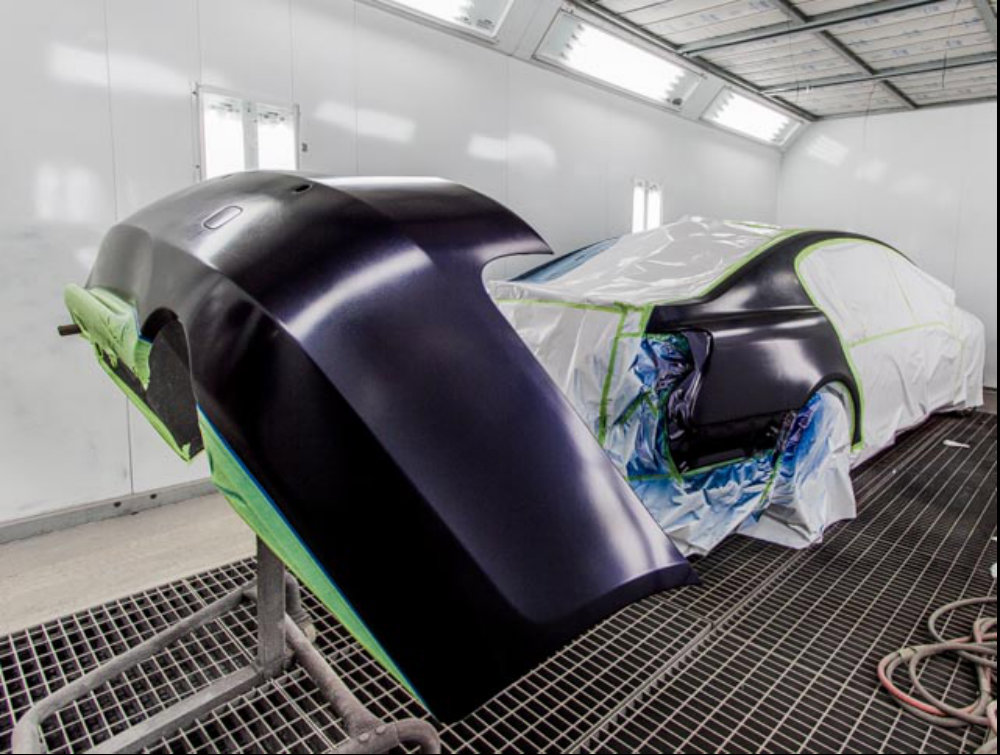 USI Italia Climate-Controlled Downdraft Spray Booth